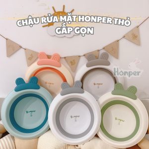 Chậu Rửa Mặt Gấp Gọn Hình Thỏ - HP 539