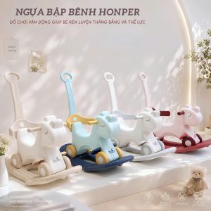 Ngựa Bập Bênh Honper 4in1 - HP626