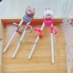 Đũa tập gắp Honper gấu thỏ