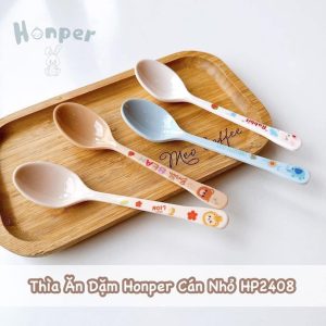 Thìa ăn dặm Honper cán nhỏ