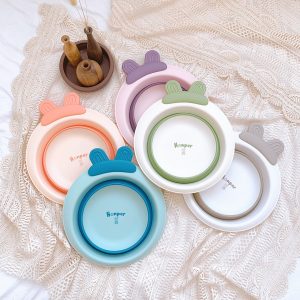 Chậu rửa mặt gấp gọn hình thỏ