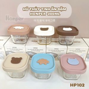 Hũ Thủy Tinh Ăn Dặm Honper - HP102